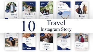 Travel Instagram Story After Effects Templates | Download Free Design Templates of AE, Pr, Mogrt