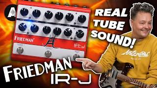 Insane Valve-powered Preamp Pedal - New Friedman IR-J Jake E. Lee