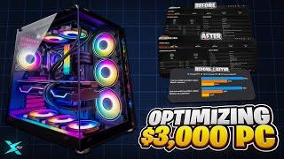 OPTIMIZING MY $3000 GAMING COMPUTER!