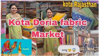 Kota Doria fabric Market | Kota Rajasthan | Market Visit #kotadoria #kotamarket #kotarajasthan