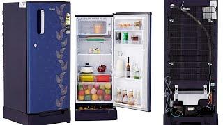 Whirlpool 190 L 2 Star Direct-Cool Single Door Refrigerator (WDE 205 CLS PLUS 2S, Toughened Glass