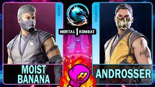 MK1 Moist Banana (SMOKE) VS Androsser (SCORPION)Mortal Kombat 14K 60ᶠᵖˢ