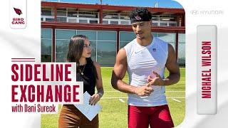 Sideline Exchange with Michael Wilson | Arizona Cardinals