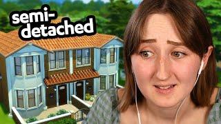 i tried building a *realistic* british house in the sims