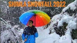 SHIMLA SNOWFALL 2022