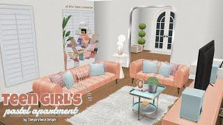 TEEN GIRL’S PASTEL APARTMENT | The Sims Freeplay | House Tour | Floor Plans | Simspirational Designs