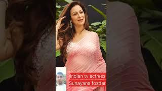 Sunayana fozdar (old and young) Indian tv actress and model #shorts