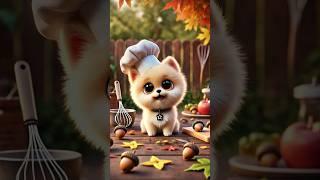 Paw-some Chef Chronicles #dog #cute #puppy #shorts #aiimages #funnyvideos #animalchef