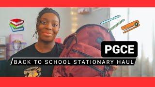 PGCE Back To School Stationary Haul!!  | Everything you'll need for your TEACHER TRAINING!