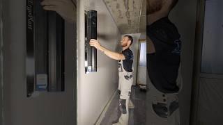 Как легко и быстро шпаклевать стены #ремонт #отделка #diy