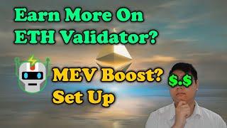 How To Earn More For Eth Validator With Ethereum MEV Boost On DAppNode