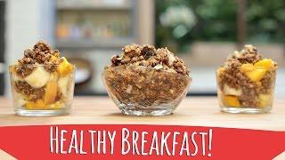 EASY AND HEALTHY BREAKFAST ! Raw Vegan Granola