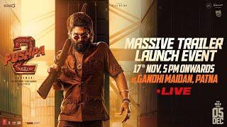 LIVE: Pushpa 2 - The Rule Massive Trailer Launch Event | Allu Arjun | Sukumar | Rashmika | DSP