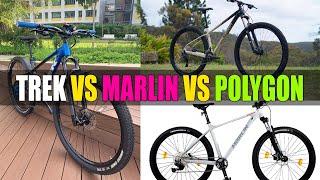 Trek Marlin 6 Gen 3 vs Marlin Spear 10 vs Polygon Xtrada 6 | Which is best?