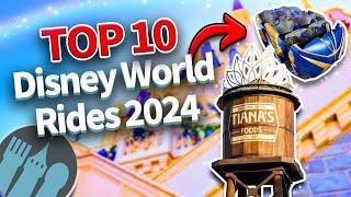 TOP 10 Rides in Disney World in 2024