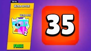 NEW GIFTS!!+35 BRAWL STARS UPDATE REWARDS!!!