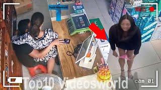 WEIRD THINGS EVER CAUGHT ON SECURITY CAMERAS & CCTV #17