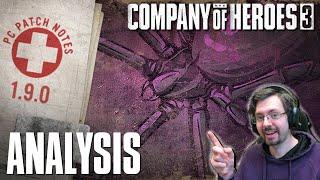 1.9 Orchid Spider - Patch Note Analysis! - Company of Heroes 3