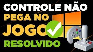  Jogo não reconhece meu controle Como resolver