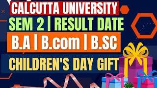 Cu Sem -2 CCF Result Date? | Ba Bsc Bcom | Surprise Gift