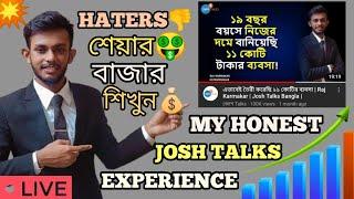 My Honest @JoshTalksBangla Experience Reply To Haters@rajkarmakarbusinesscoach|@JoshTalksLive