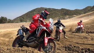 Johnny Campbell Takes On SoCal’s Toughest MX track on the Africa Twin