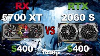 RX 5700 XT vs RTX 2060 Super | 1440p | Gaming Benchmarks