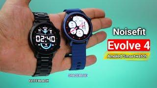 Noisefit Evolve 4 Smartwatch With Amoled Display SOS & Single Tap Health Monitoring Unboxing