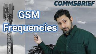 What frequencies GSM networks use