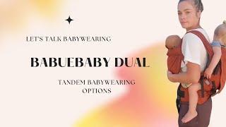 Tandem Babywearing Solutions | Option for twins, multiples close together or individual babywearing