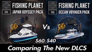 Comparing The Japan Odyssey Pack To Ocean Voyager Pack Fishing Planet