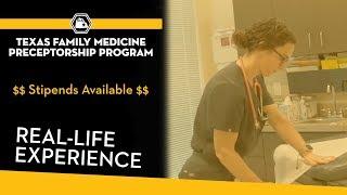 For First-or Second-Year Texas Medical Students | Texas Family Medicine Preceptorship Program