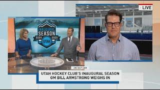 ARC: Utah Hockey Club GM Bill Armstrong talks excitement over inaugural season