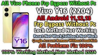 VIVO Y16 FRP BYPASS WITHOUT PC/FRP BYPASS ONE CLICK/GSM DEVIL/NEW SECURITY 2024 UNLOCK/FRPBYPASS2024