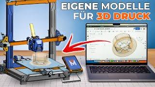 CAD für 3D Drucker | Als ANFÄNGER einfach lernen! (Onshape Tutorial)