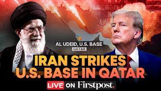 Iran US War LIVE: Iran Launches Missiles at US Base in Iraq |Iran Attacks US Troop |Iran Israel War