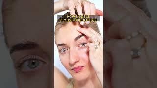 How models remove hooded eyes | Face Fitness | Facial Yoga | Facial Fitness