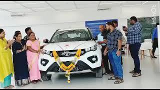 Tata Nexon XZ+ HS delivery celebration.. India's one of safest car