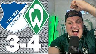 Werder dreht irres Spiel! / TSG Hoffenheim 3-4 SV Werder Bremen!