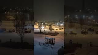 snow night#shorts#walsall#every travel vlog uk.