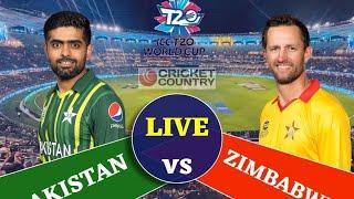 Pakistan Vs Zimbabwe T20 World Cup match highlights