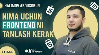 Nima uchun Frontendni tanlash kerak? | PDP IT-Academy