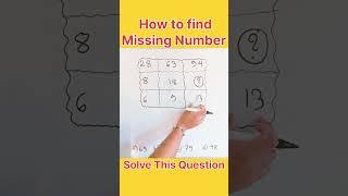 missing number/how to find missing number/reasoning classes/ #ytshorts