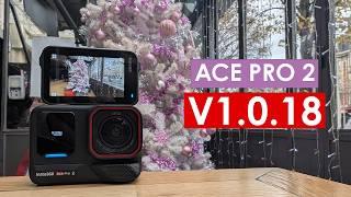 Insta360 Ace Pro 2 - Firmware Update V1.0.18 - Complete Test