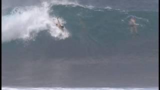 Mark Cunningham Bodysurfing Pipeline