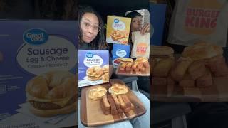 Burger King Breakfast Croissant ￼Dupe At Walmart?!