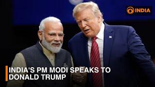 India's PM Modi speaks to Donald Trump & more updates | 11 PM IST | DD India NewsHour