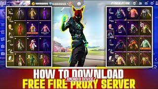 FREE FIRE PROXY IN ANDROID ️ || NO ROOT || IOS AND EMULATORS METHOD SAME || DOWNLOAD NOW 