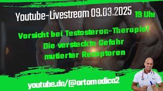 Livestream - Testosteron-Therapie: Risiko oder Rettung? Die Gefahr mutierter Hormonrezeptoren