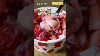 [설빙 딸기빙수]사랑을 했다